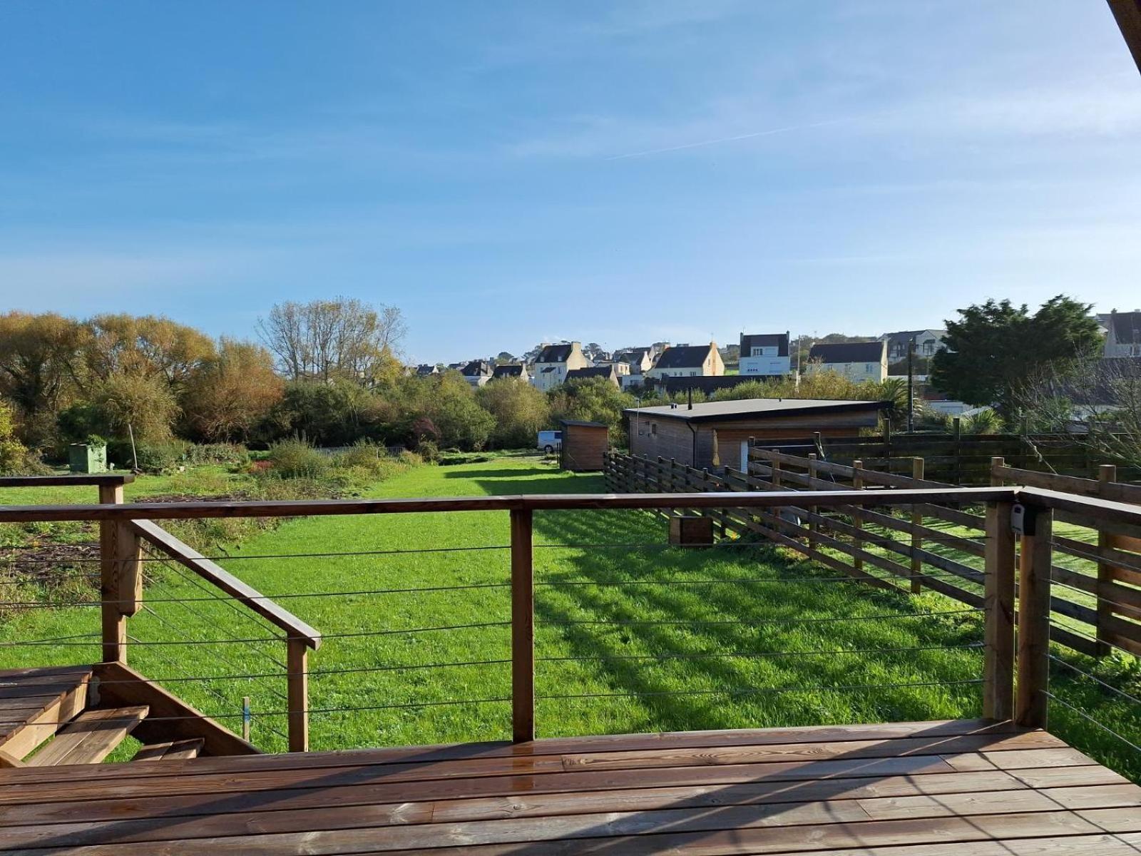 Le Tipi Bleu Tiny House Neuve Avec Terrasse Et Jardin Βίλα Camaret-sur-Mer Εξωτερικό φωτογραφία